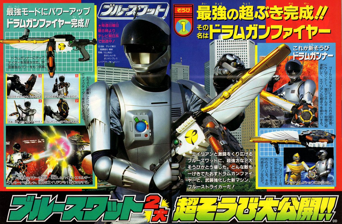 ブルースワット ドラムガンナー つづる