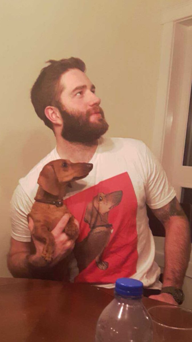 grybes02's tweet photo. Yes, that is a picture of Quigley on my shirt. #hound https://t.co/c0yVo63awB