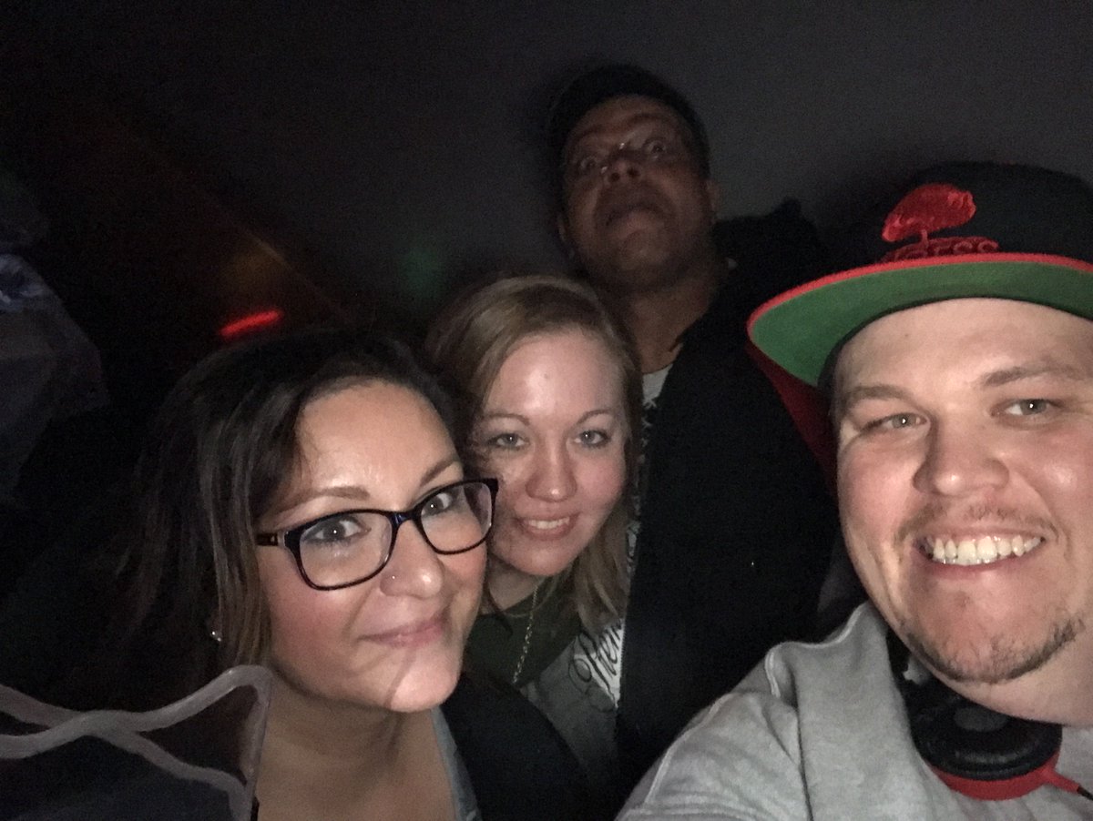 DJKDuBOmaha's tweet photo. Thank you for the support! Kevin, Kim, and Courtney even if it was for just a couple drinks! At Candlelight Lounge #supportURdj #placewaslit https://t.co/hdGQYhBNmc