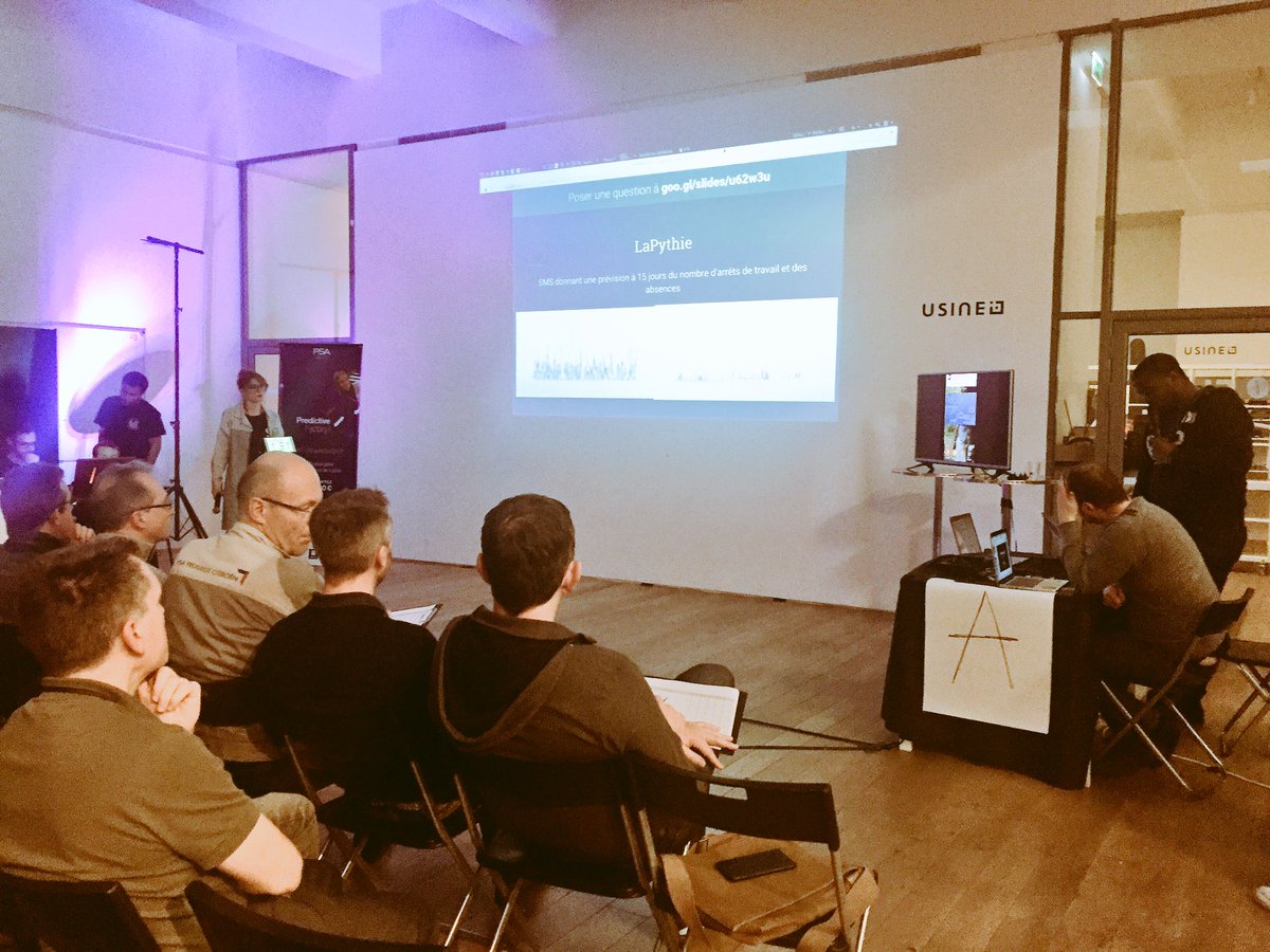 BeMyAppFR's tweet image. #predictivefactory prédiction des retards pour RU #usinedufuture