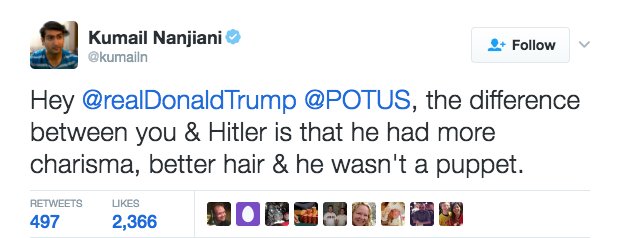 Hollywood reacts with outrage and disgust over Trump's ban thr.cm/UoS6Lu