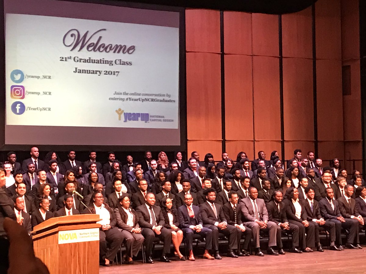 roblux's tweet image. Honored to represent Freddie Mac at the 2017 YearUp Graduation. Very proud of our graduating interns who are part of the Class of 2017.