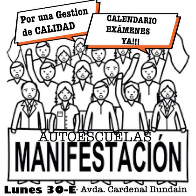 aeitinere's tweet photo. Mañana la autoescuela estará cerrada por la mañana. Estaremos en la manifestación convocada por las #autoescuelas ¡Únete! #DGTSevillaAsiNO https://t.co/5uSDgR2Ve5