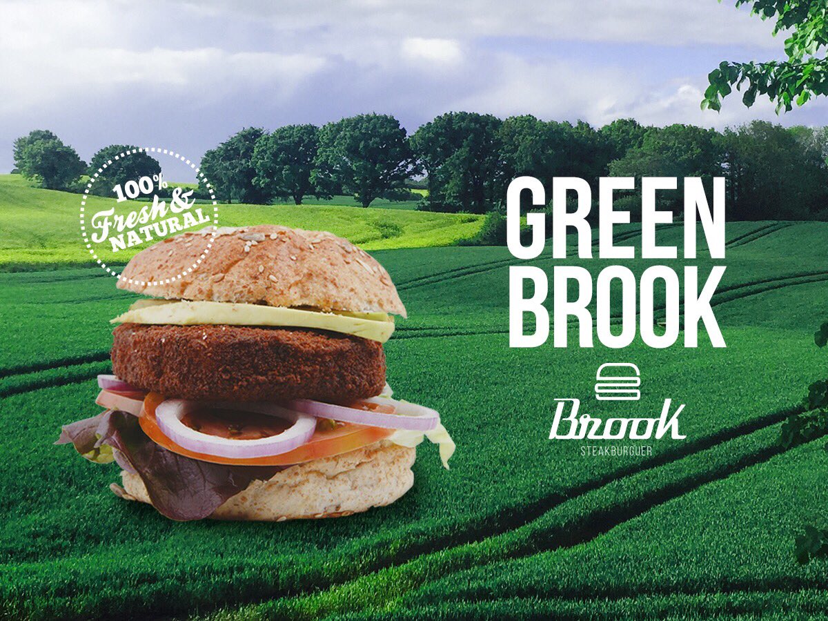 brooksteak's tweet photo. Green Brook!! Una deliciosa 🍔 burguer 100% vegetal 😱🍃 y a full de #rockandfood 🤘#brooklife https://t.co/Sx4hdormYh