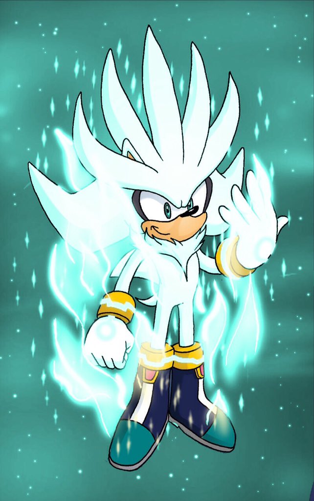 Silver The Hedgehog on X: //I made a hyper silver recolor. Yay!   / X