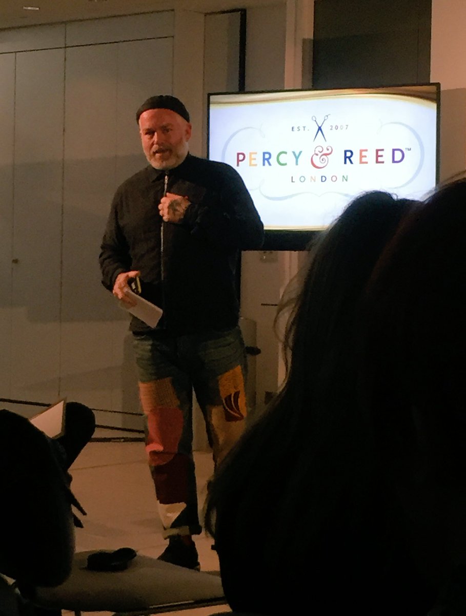 creativeheadmag's tweet photo. Always fascinating listening to @adamreedhair! At #Colourcongress with @lorealprouk, he's discussing upcoming colour trends... https://t.co/kyGLU8OdSb