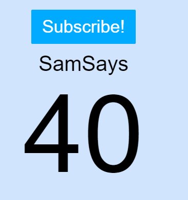SamSaysNation's tweet photo. Thanks so much guys! Let's smash our goal of 50 subs! https://t.co/2e4k7UyfWe