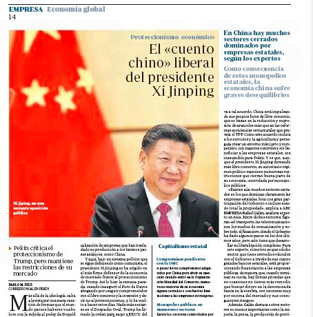 Hoy aporto algunas reflexiones sobre el liberalismo que promulga China en @abckioskoymas gracias por la invitación @PabloDiez_ABC