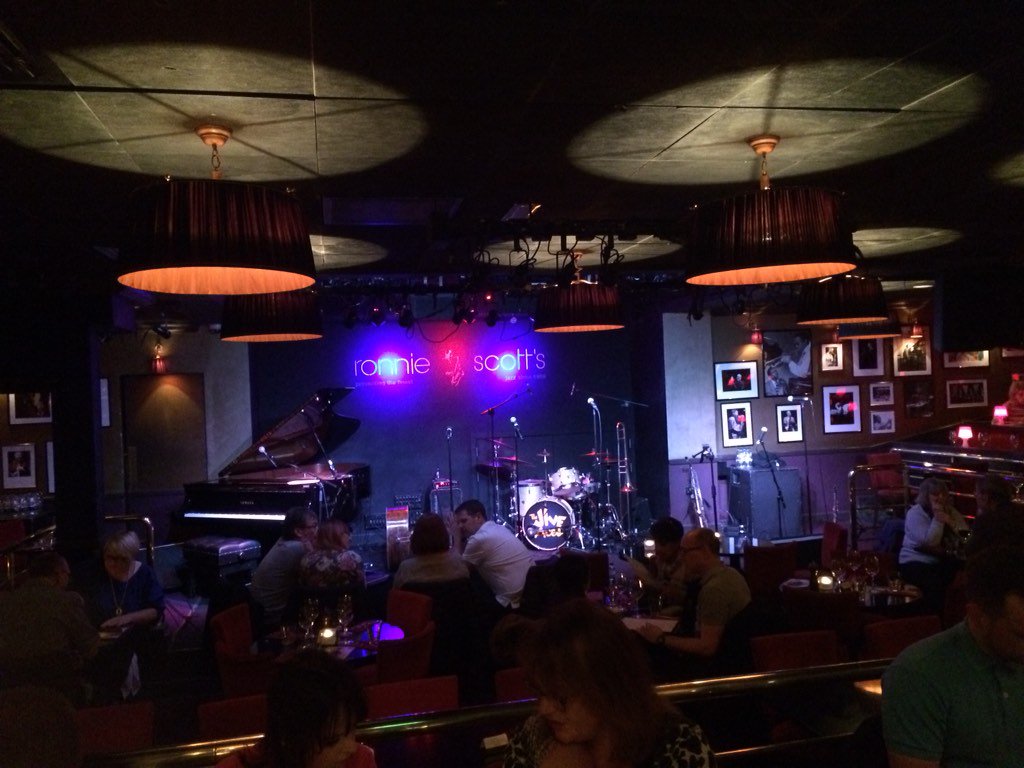 antoniosocci's tweet photo. The most amazing day fronting a band at Ronnie Scott's. @officialronnies @amybakersinger @cassidyjanson @jiveaces https://t.co/Or1aA0s5HQ