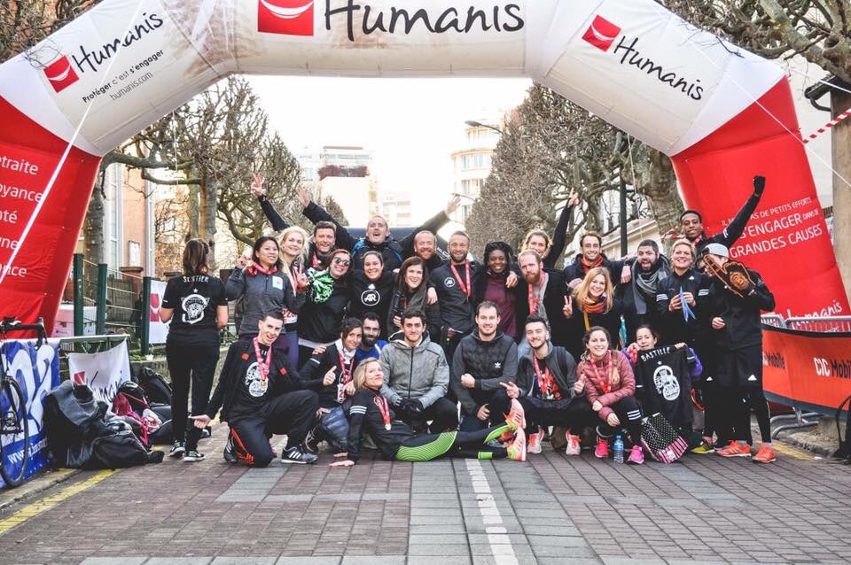 Belle apres midi avec les différentes Team à Malakoff ! Bravo aux potes de #WhyIRunBastille !