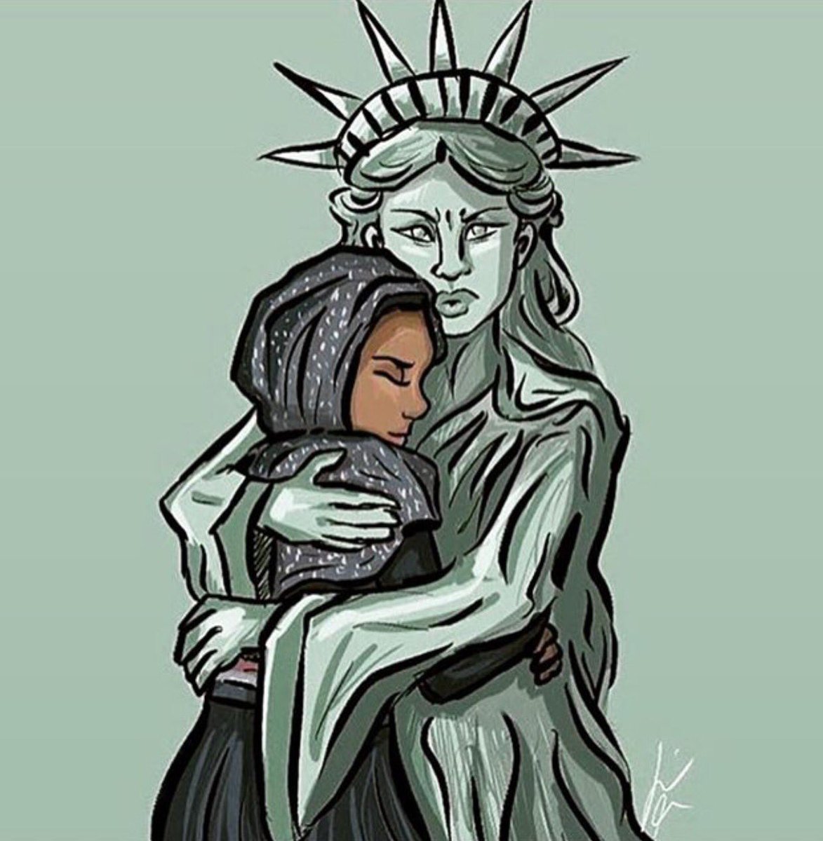 One Nation under God, indivisible, with Liberty and Justice for ALL."