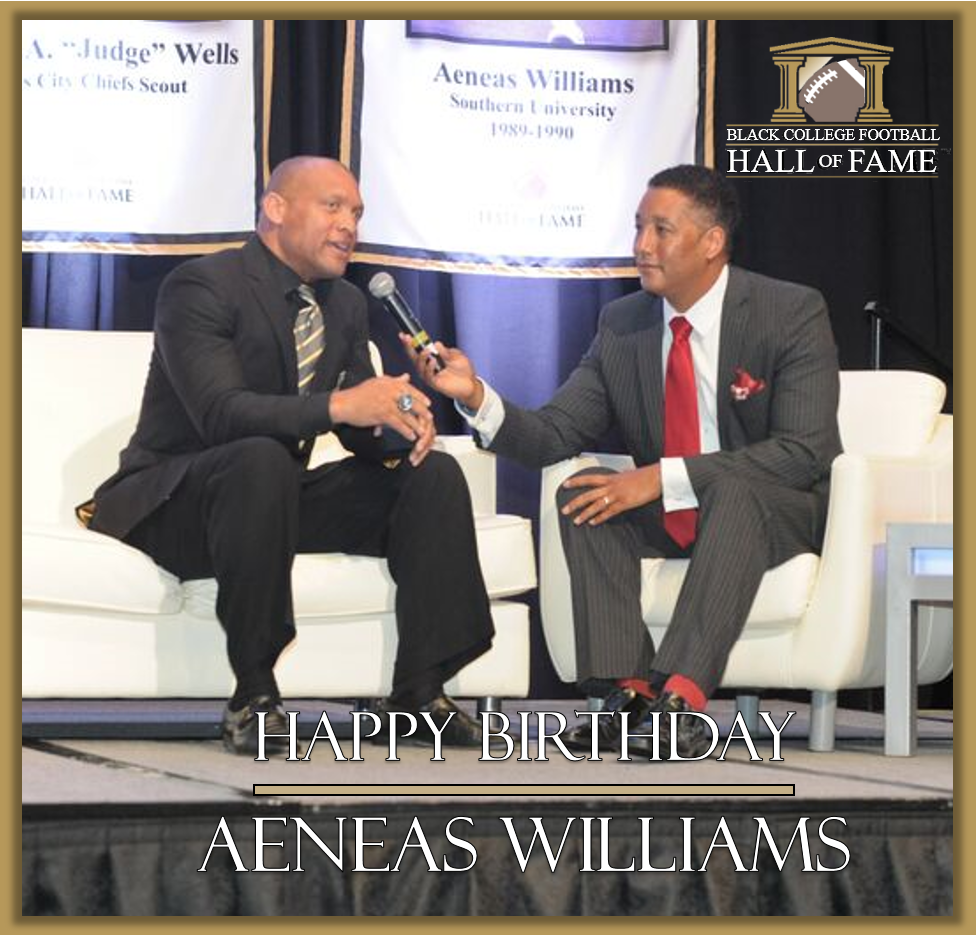 Happy birthday to Class of 2016 Inductee Aeneas Williams!

 