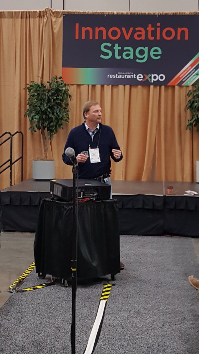 DispatchKitchen's tweet image. Greg Ubert, Crimson Cup founder shares his thoughts on coffee and success. #MAREXPO
