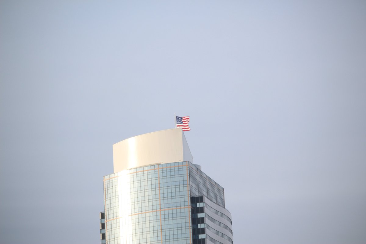 Well I just checked and that star spangled banner still waves o'er the land. Banning immigrants from countries is neither free nor brave.