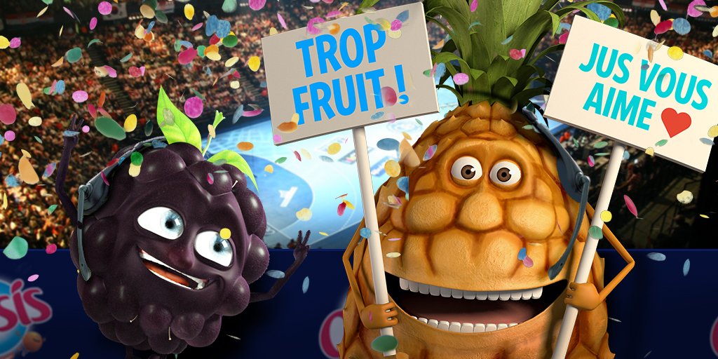 oasisbefruit's tweet photo. Sorhaisindo qui marque les compotes ! +5 pour la France 🇫🇷 #FRANOR #BleuEtFier #BeFruitBeHand https://t.co/tmok7FHf4J