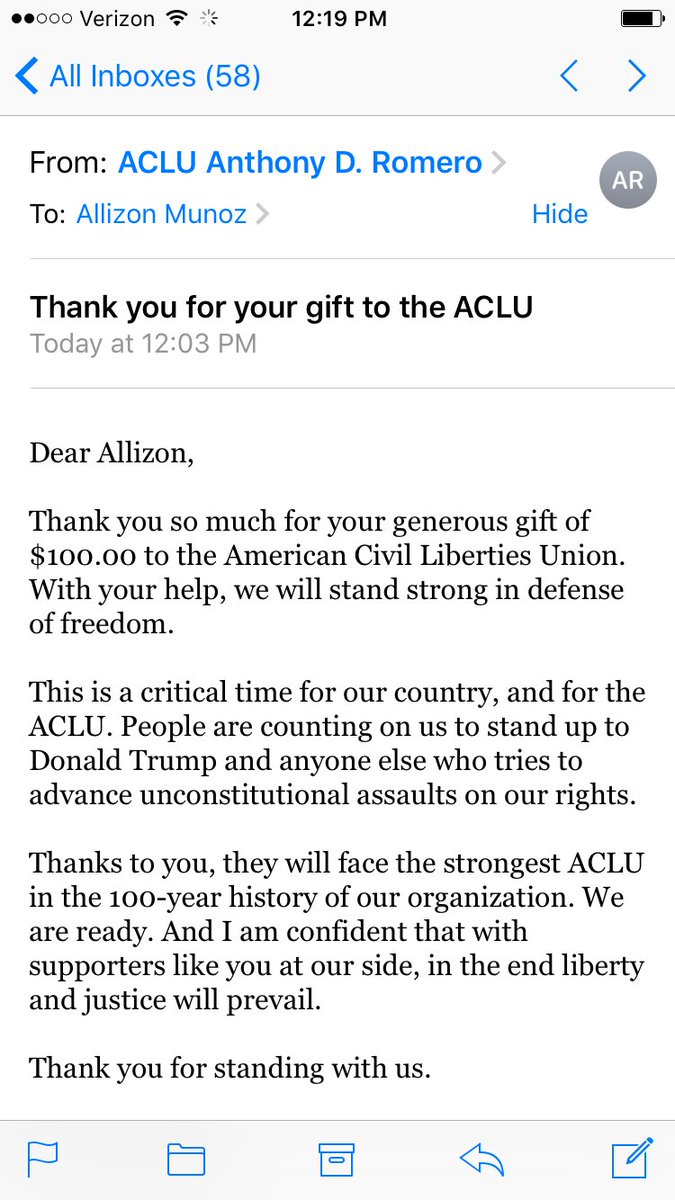 allizonsaid's tweet photo. @goldroom Donated! Thanks for matching. https://t.co/g45MKTtrmN