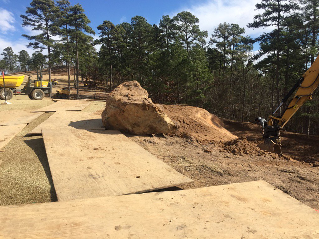 Gotta love digging in Little Rock