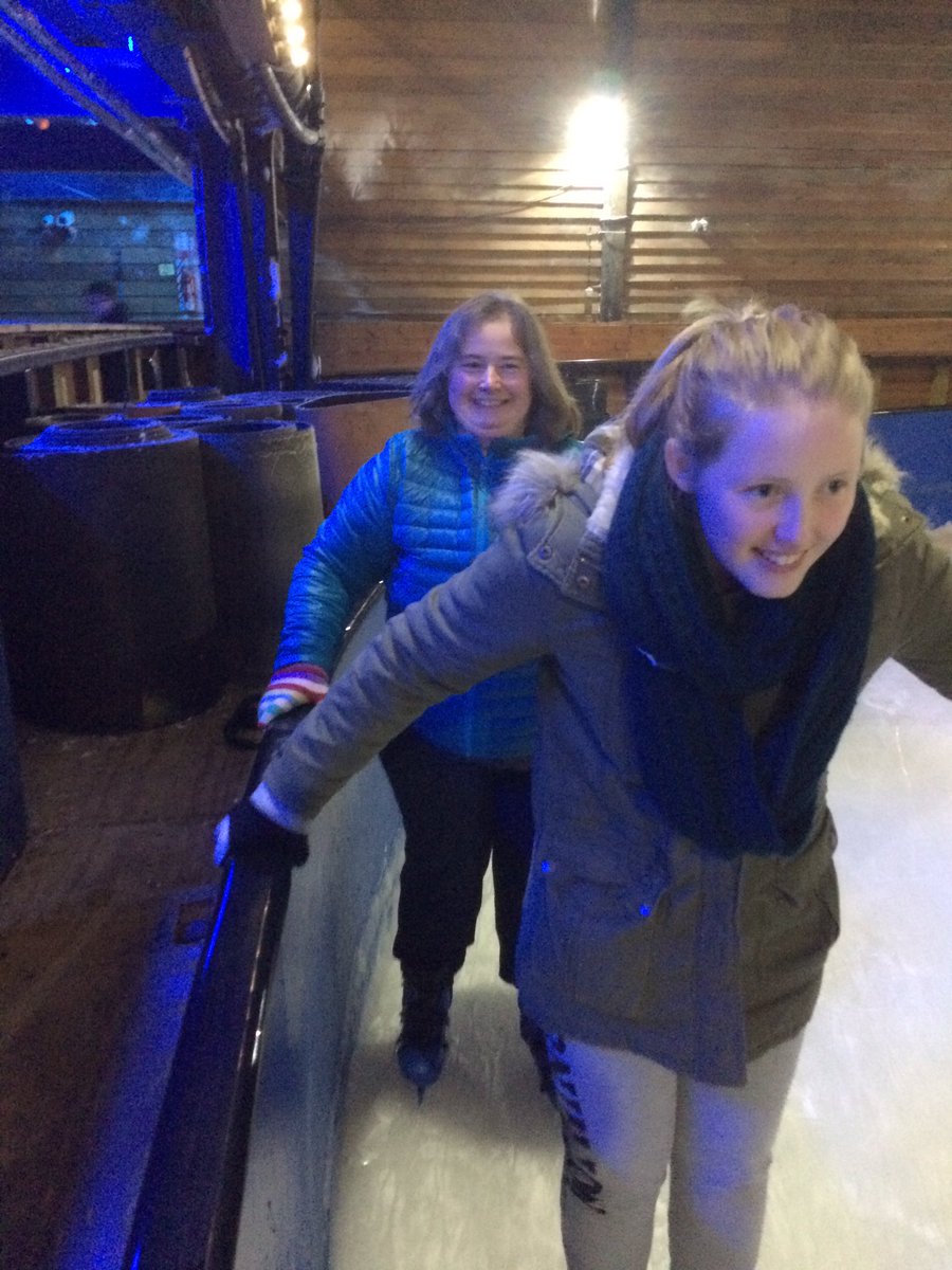 Denmark2017's tweet photo. We all nearly managed to stay up ice skating @GirlguidingMids #Denmark2017 https://t.co/dkWRIlcVR4