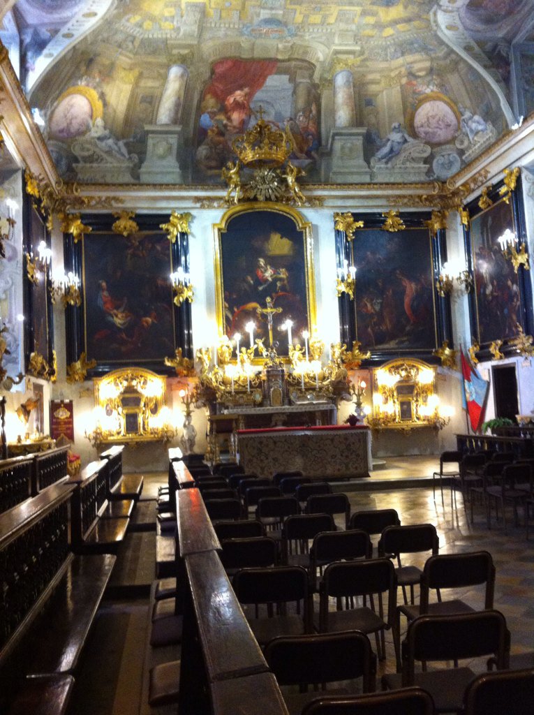 #CappelladeiMercanti Merchant's Chapel a living #Baroque Treasure in #Torino  #visitpiemonte bitly.com/#