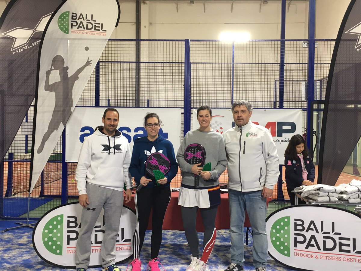 Campeonas 2ª Cat. I Open Harlem @ballpadelindoor Carmen Castillo/Estibaliz Oregui. Enhorabuena! <a href="/HarlemPadel/">Harlem Padel</a> #soyfmpadel