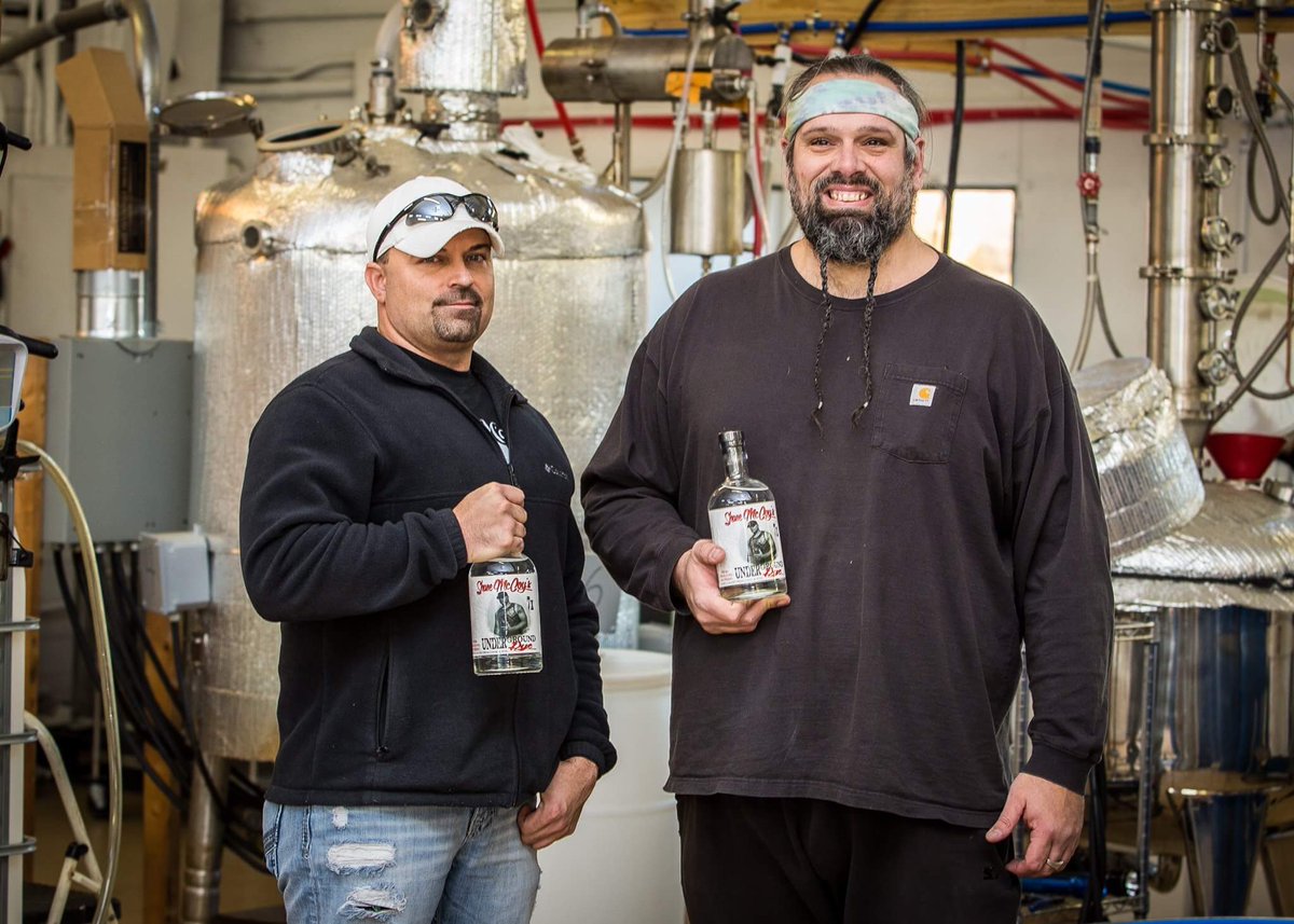 Mccoy21Shane's tweet photo. Had a great day at the Distillery yesterday! My Underground Moonshine has been brought back to life from the 1920s! #shanemccoy #7xnation https://t.co/7ZP1Bmyg4r