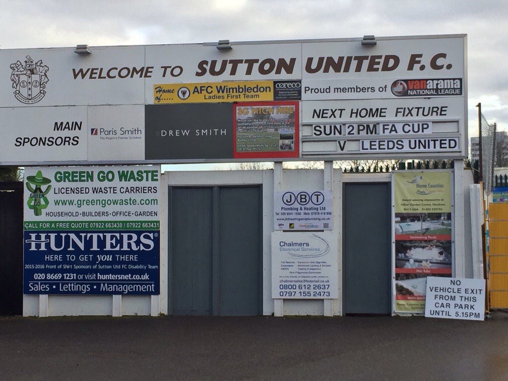 nealm13's tweet photo. Guys,can we get a retweet for the mighty Sutton ! The magic of the FA is alive 👍👍😀😀😀 https://t.co/dixQXS4S79