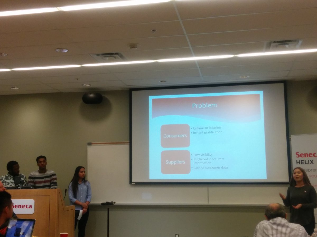 PeterForint's tweet photo. FEED ME is the Tinder of food catered to you. #StartupWeekend #swyorkregion #senecaHELIX https://t.co/w32G8kPtuQ