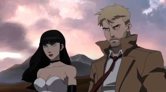 bestofzatanna's tweet image. zee and john in justice league dark movie 💞
