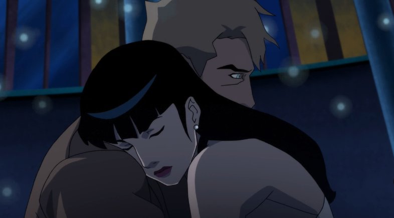 bestofzatanna's tweet image. zee and john in justice league dark movie 💞