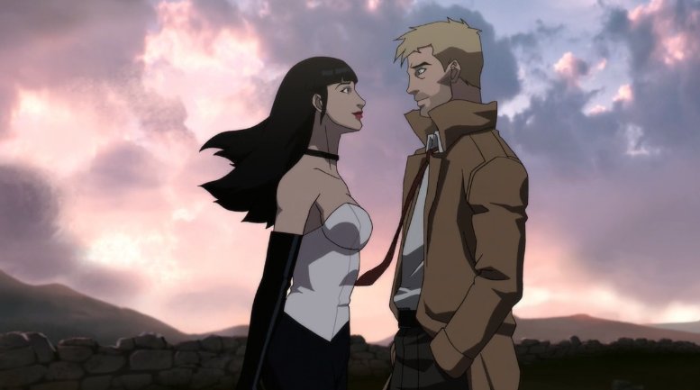 bestofzatanna's tweet image. zee and john in justice league dark movie 💞