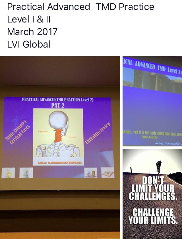 TheSahag's tweet photo. Every #dentists should know the #physiologic approach treating #TMD @LVIGlobal. https://t.co/2CggHqHPe0