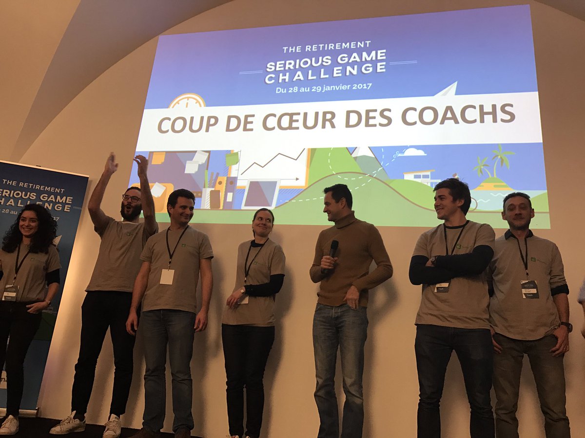 meriem_riadi's tweet photo. Bravo aux vainqueurs du hackathon retraite organisé par Groupama !#hackathon #retraite https://t.co/53yXWU5e7u