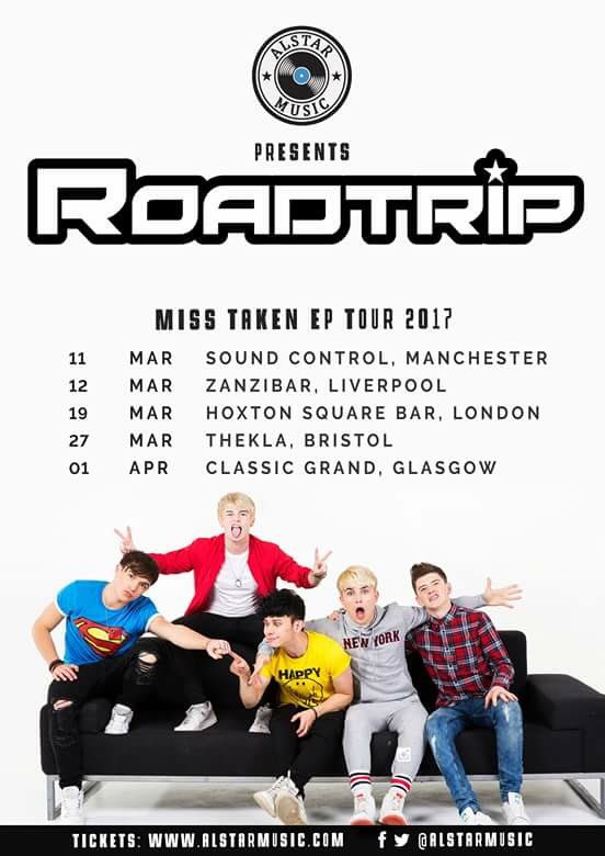 RoadTripTV's tweet photo. So excited to put up the first tour dates. Limited Tickets come with a 5 track EP and poster RT ❤
#RoadTripEPTour 

https://t.co/HTFyUwtAec https://t.co/CHSSiHa0Wb