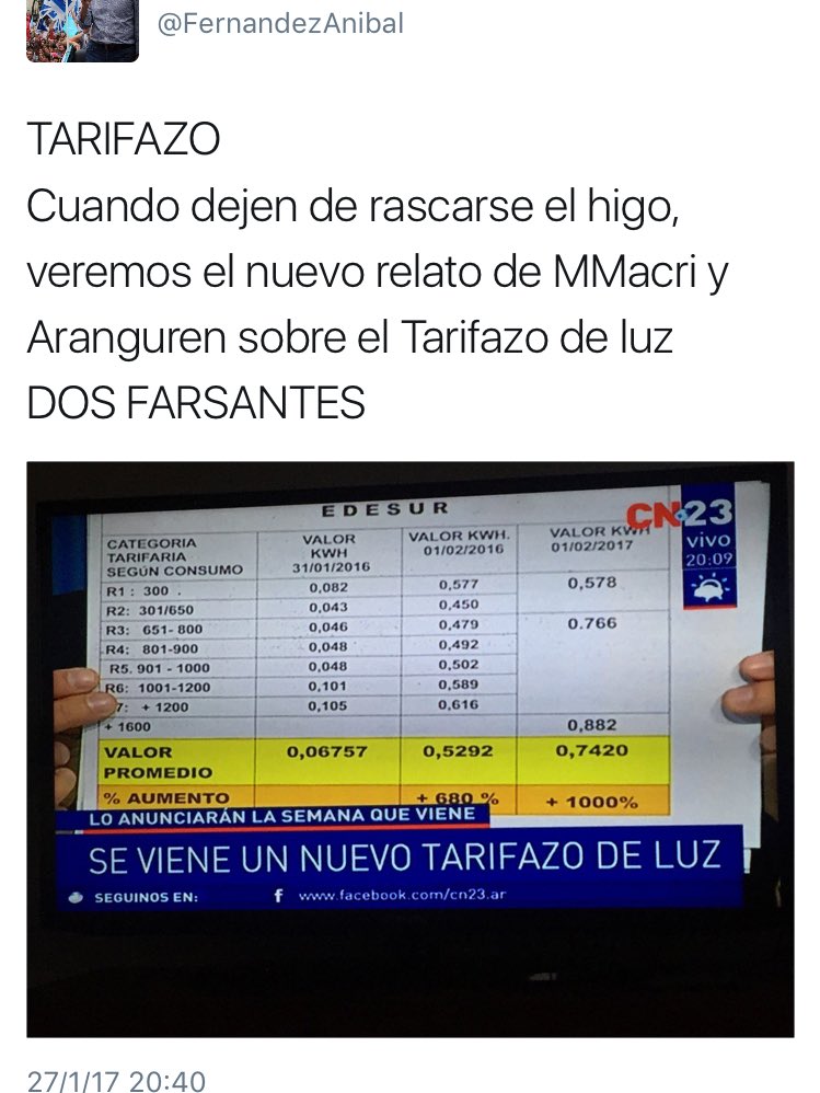LicuadoraMamba's tweet photo. Perdiste la "creatividad" Anita Montanaro, ni eso te queda.
Tuit #CasaRobada: 20:16
Tuit #LaMorsa 20:40 https://t.co/htf4d7nmYa