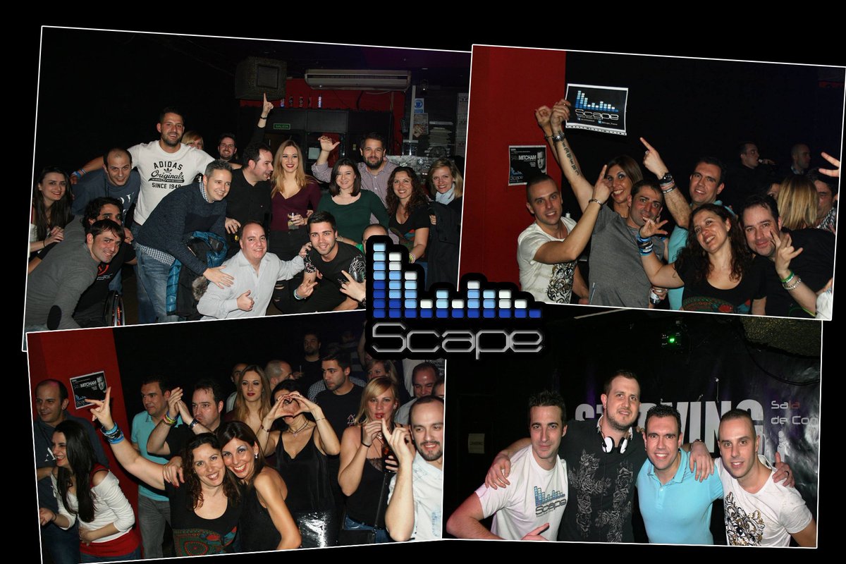Anoche sin duda una de las mejores #Scape que hemos podido vivir desde que se fundó el colectivo.Muchas gracias a todos! Scape sois Vosotros