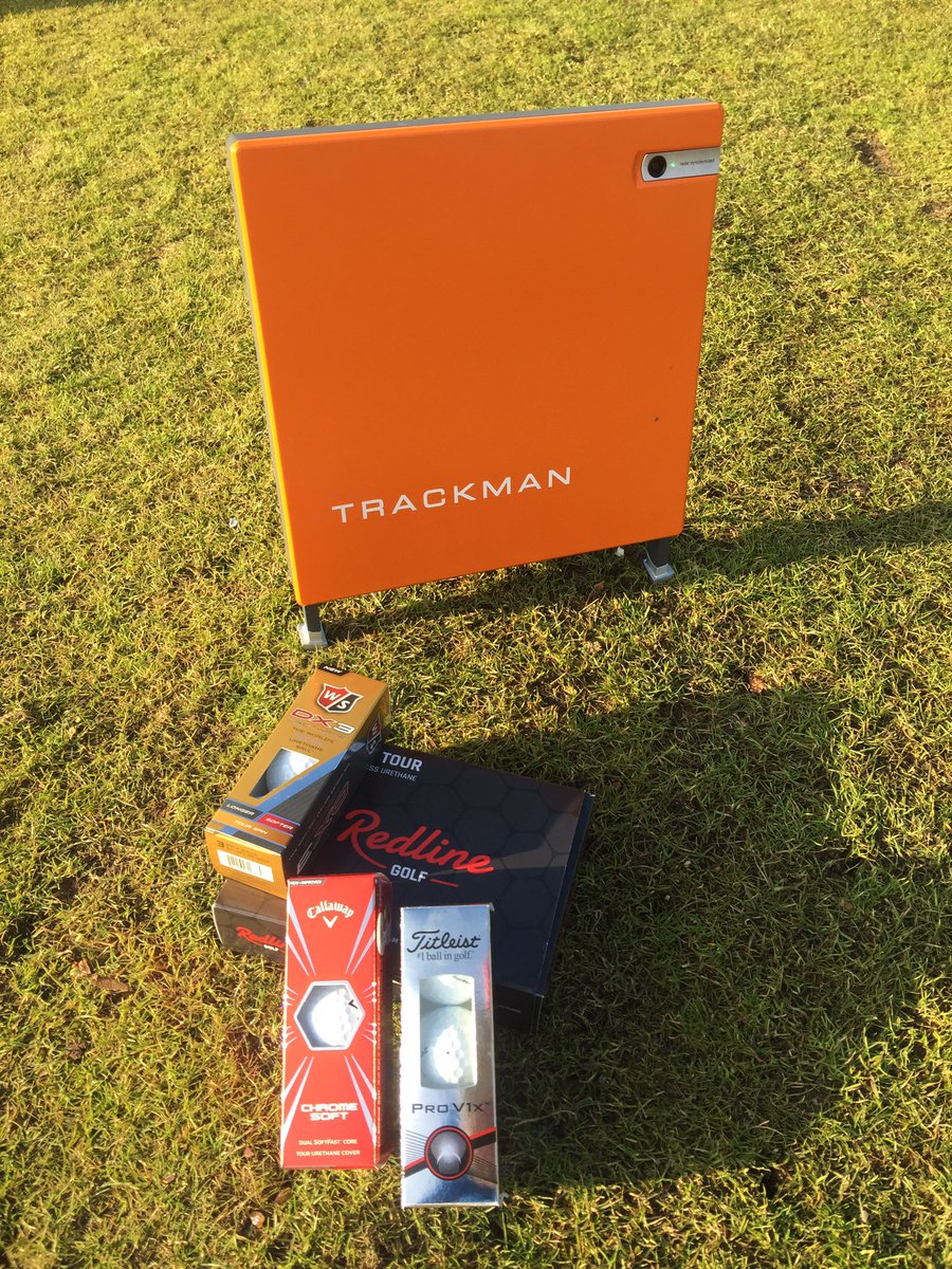 redlinegolf's tweet photo. Our new serie of golf balls on the Trackman today. Special thanks to @rilaanovic, @TeskaDinkla and Wes van den Boogaart. https://t.co/pBLW1U2Ifw
