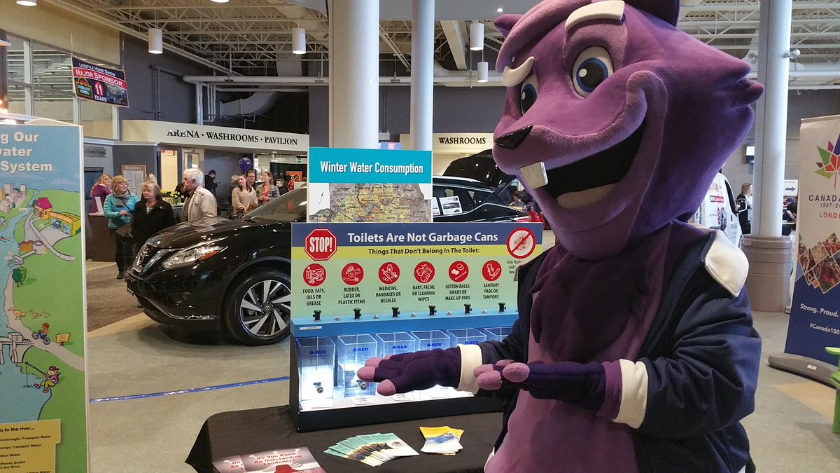 ChrisMavrikkou's tweet photo. Our friends @CityofLdnOnt sharing valuable information about #ldnont #water #sysyems #toiletsarenotgarbagecans https://t.co/i98WvFrf6M