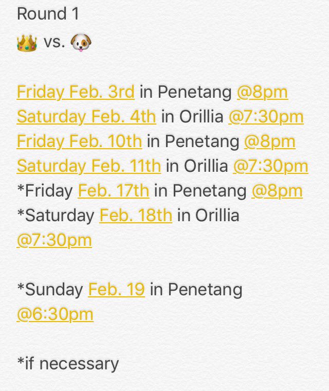 Penetang Kings tweet media