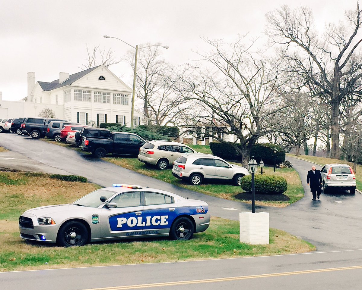 Knoxville_PD's tweet photo. Services for Honorary Officer #KoltonHessman are underway at @gentrygriffey Funeral Chapel in Knoxville. #RIPkolton #KoltonStrong https://t.co/gShoyeERO3