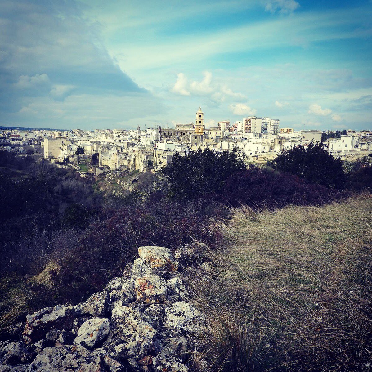 IsabellaBello80's tweet photo. 📱📷🎥❤️ I &amp; Work 
Panoramica e campanile Chiesa San Lorenzo a #Laterza #weareinpuglia #puglia #tourism @visitlaterza https://t.co/0t82RdyGN6