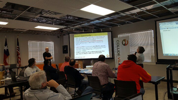 msoncodi's tweet photo. Collidathon finals! @CollideVillage #Collidathon with my team @docykm @genitrotter @denisoneil https://t.co/yuGu0gI7ec