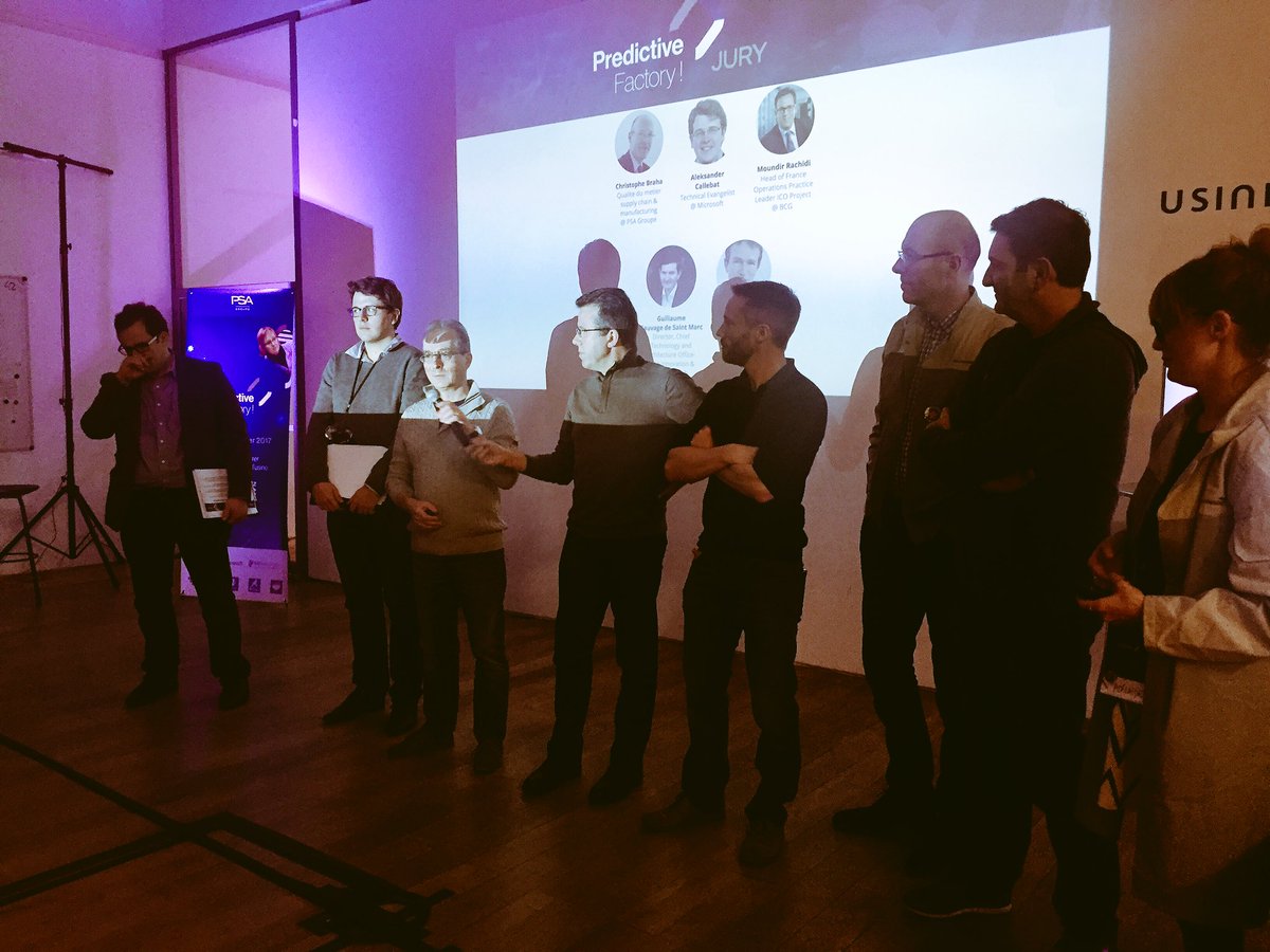 MarieVosC's tweet image. Un grand merci à @GroupePSA et @BeMyAppFR pour ce #hackathon très intéressant, et chapeau pour l'implication des mentors! #PredictiveFactory