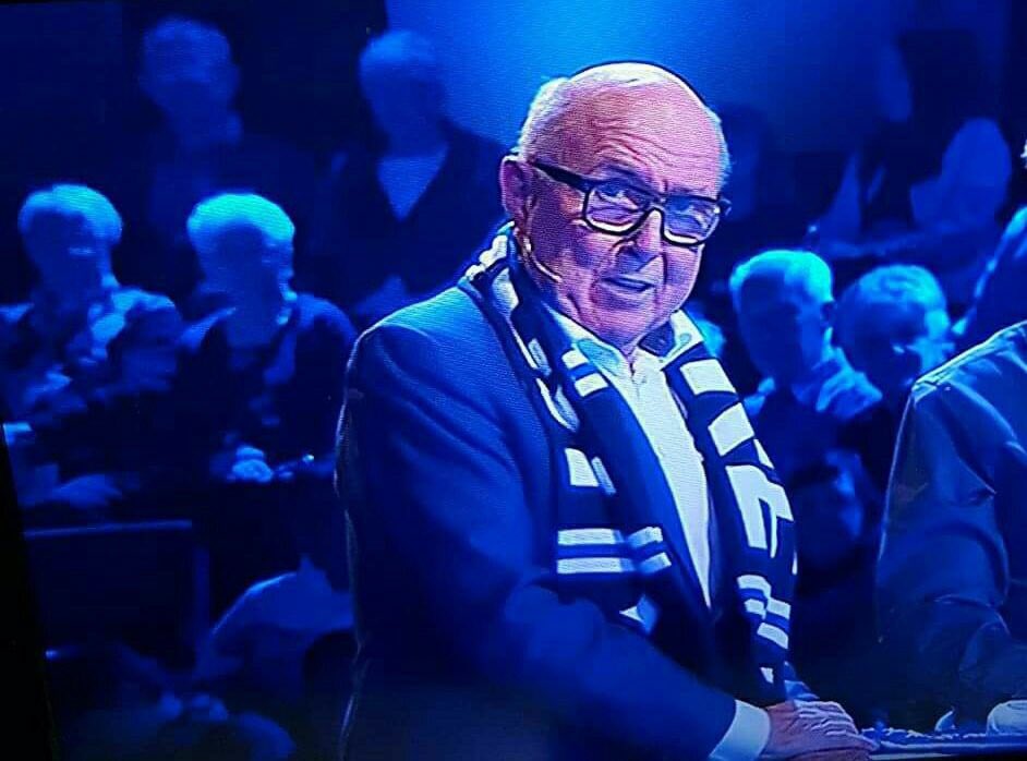 Ingvar Oldsberg var finklädd i kvällens Bingolotto! #leksandsif #krigare