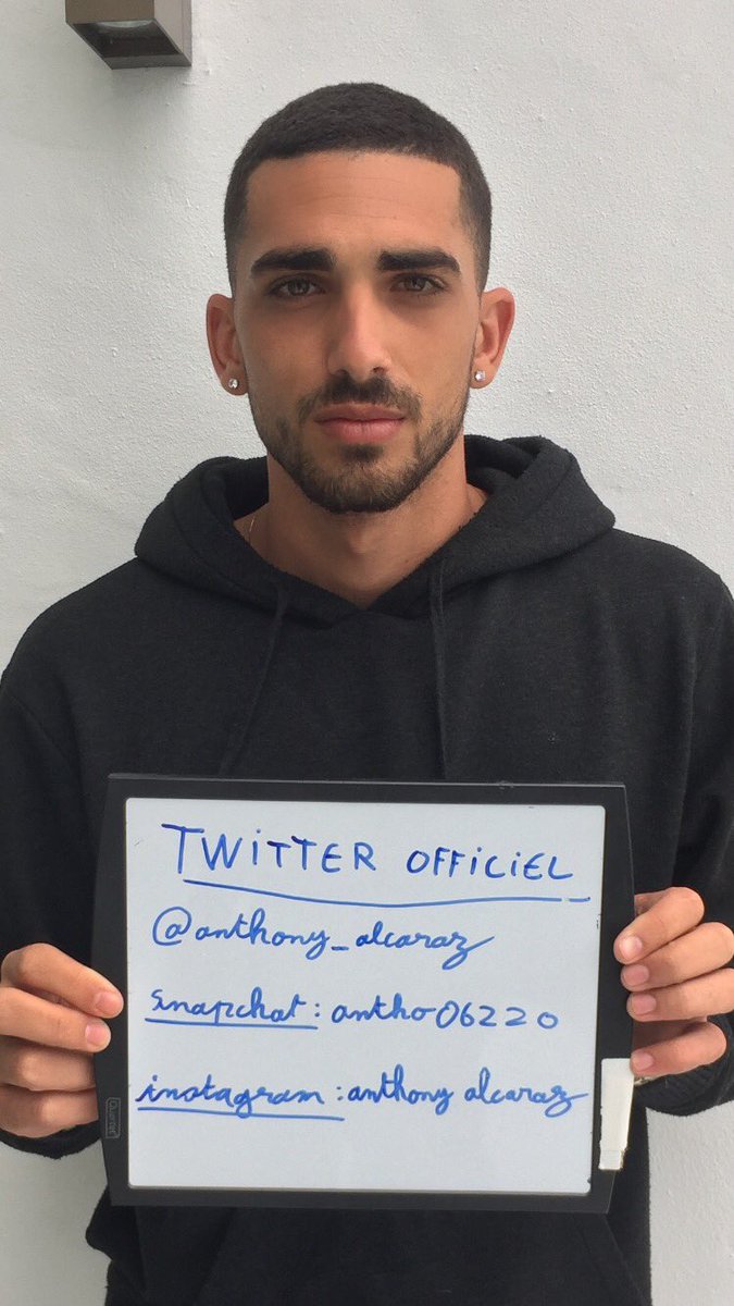 anthony_alcaraz's tweet photo. Voici mes comptes officiels les amis ✌🏼️🙏🏼 https://t.co/GBkZYwSTbG