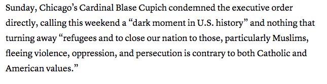 Chicago's Cardinal Cupich sends out a blistering statement on the executive order, calling it a Muslim ban.
theatlantic.com/politics/archi…
