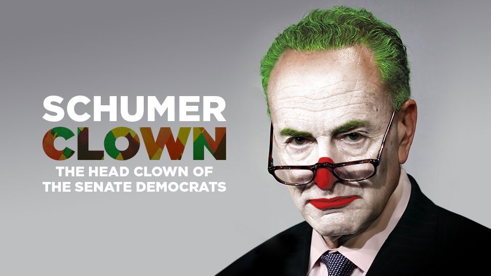 Chuck Schumer can't act - phony cry with no tears