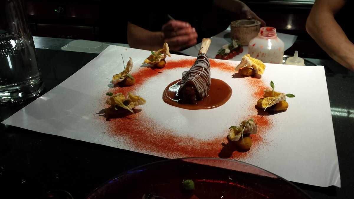 Home cooking 😆😆😆 <a href="/StreetXO_London/">StreetXOLondon</a> lamb, pigeon, octopus, dumplings....😋👌