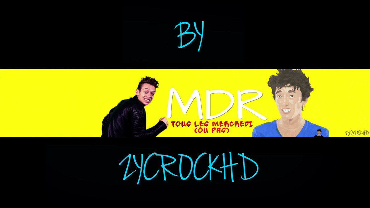 TwittDeZycrock's tweet photo. #MDR62 Voilà j'espères que tu prendras ma bannière 😂😂(Cc @ClichesDeJigme) https://t.co/w4UgERzY2W