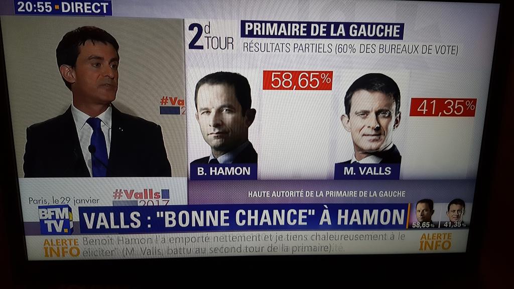 #Primaire <a href="/manuelvalls/">Moi yé mapel</a> Bonne continuation !
Dommage que vous n'ayez pas eu le courage  de convaincre #AliBongo d'assumer sa défaite.. #Gabon