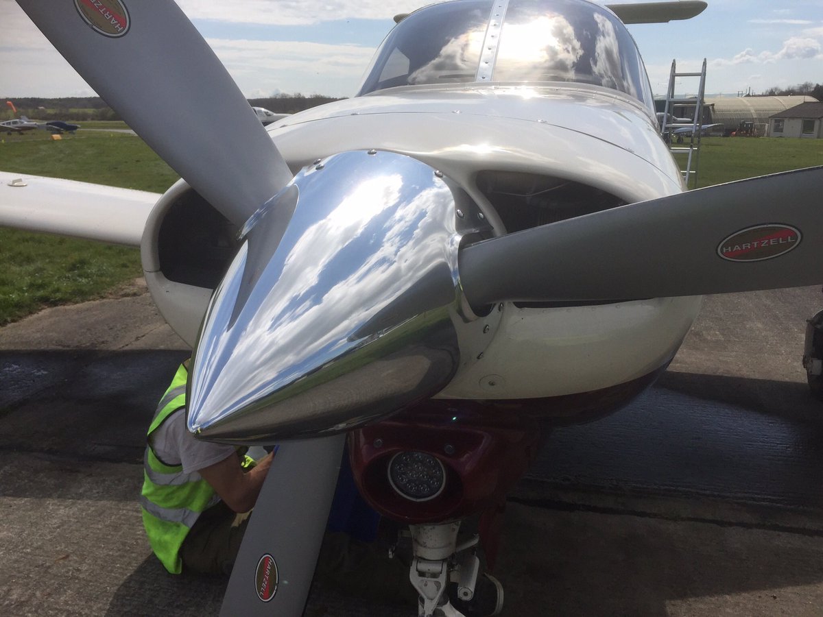 TheACCCompany's tweet photo. #vipclean #properpolish #readytofly #aircraftvalet https://t.co/4BspJOTzqI